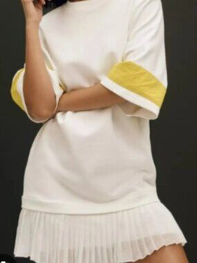 NWT Anthropologie Short-Sleeve Dress by Daily Practice Size S